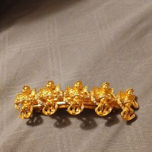 Kirks Folly Gold Angel Hair Clip